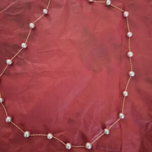 Ross-Simons 14K Gold Pink Freshwater Pearl Necklace NEW 22"